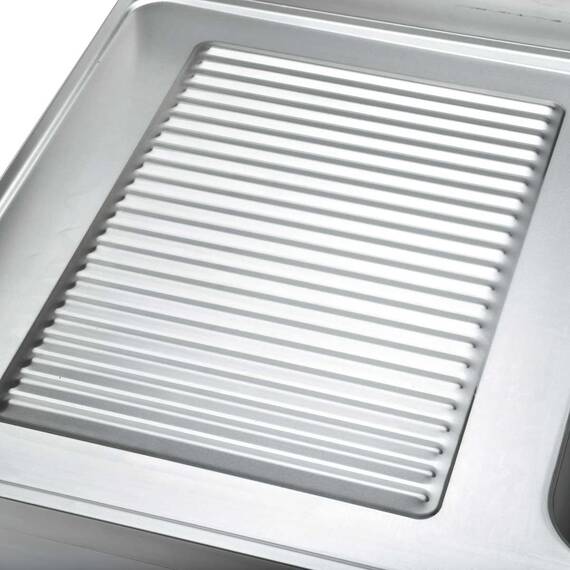 Vaiotec Easyline Spültisch 700 / 1 Becken rechts und Abtropffläche B:1000, Bild 3