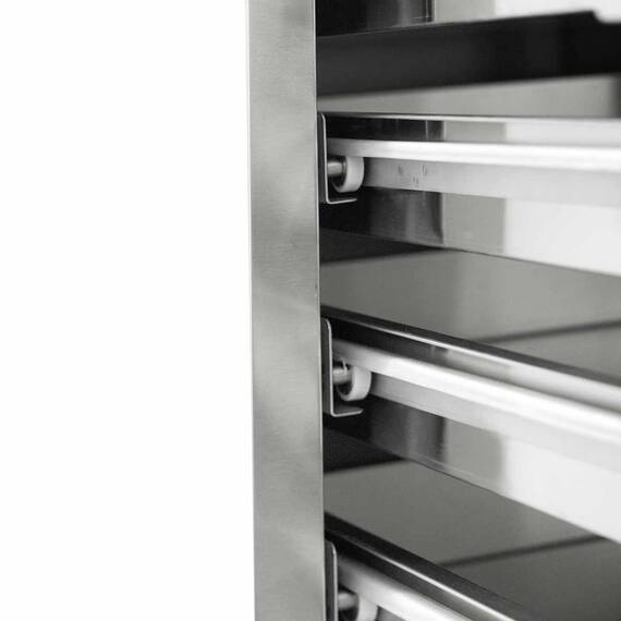 Vaiotec Easyline Pizzakühltisch 800 / 2-türig & 7 Schubladen "schwarz", Bild 7