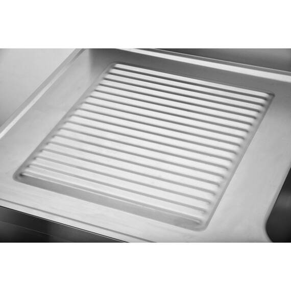 Vaiotec Easyline Spültisch 700 / 1 Becken rechts und Abtropffläche B:1200, Bild 3