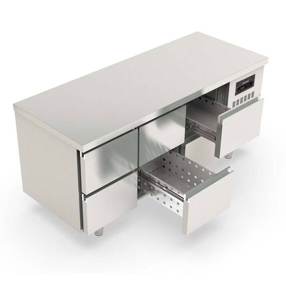 Vaiotec Topline Kühltisch 700 / 3-fach GN1/1 mit 6 Schubladen, Bild 2