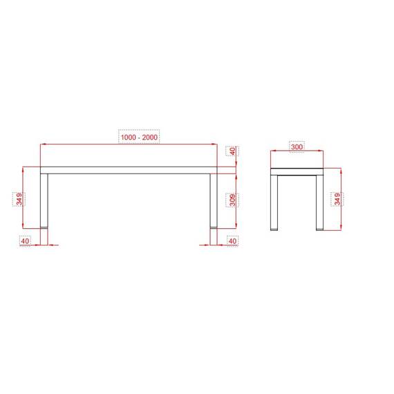 Vaiotec Topline Aufsatzbrücke 300 / 1 Etage B:1800, Bild 2