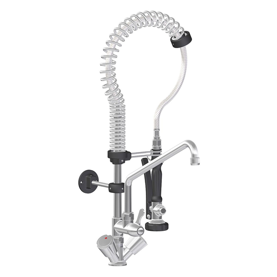 Vaiotec Topline Geschirrwaschbrause mit 2 Mischventilen - Einloch / Niedrigbauweise