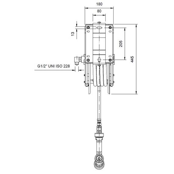 Vaiotec Topline Schlauchaufroller mit Brause - 20 Meter, Bild 4
