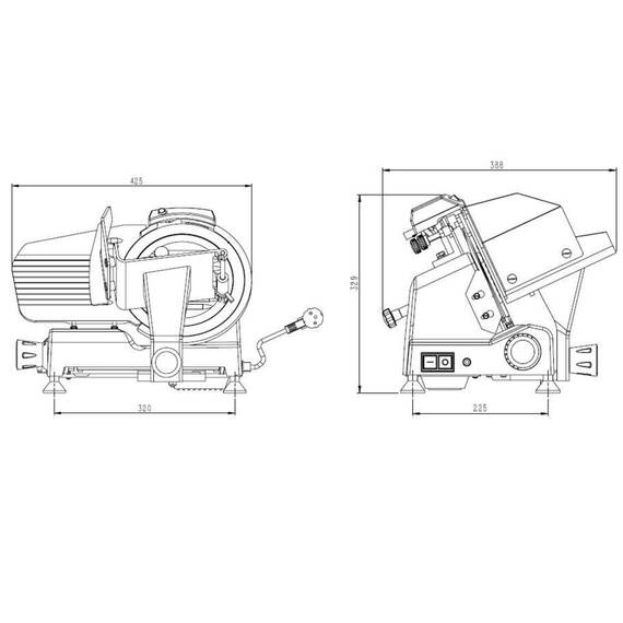 Vaiotec Easyline Aufschnittmaschine 220, Bild 2