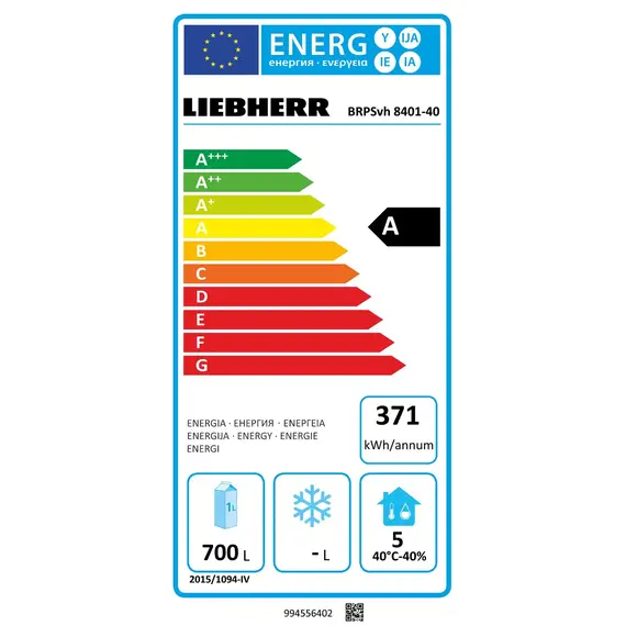 Liebherr BRPSvh 8401 Perfection Bäckereikühlschrank mit Umluftkühlung, Liebherr Perfection Bäckereikühlschränke: BRPSvh 8401, Bild 5