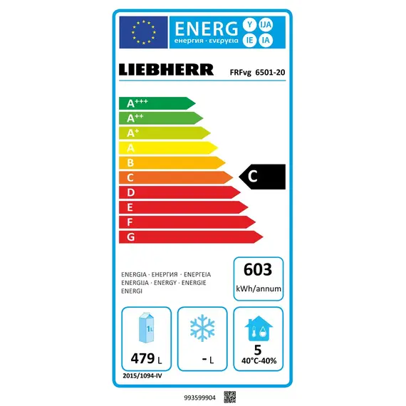 Liebherr FRFvg 6501 Performance Kühlschrank mit Umluftkühlung, Türart : Volltür, Farbe: Weiß, Modell: FRFvg 6501, Bild 6