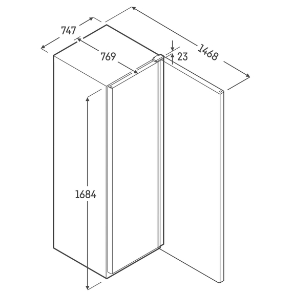 Liebherr BFFsg 5501 Performance Bäckereigefrierschrank mit statischer Kühlung, Bild 6