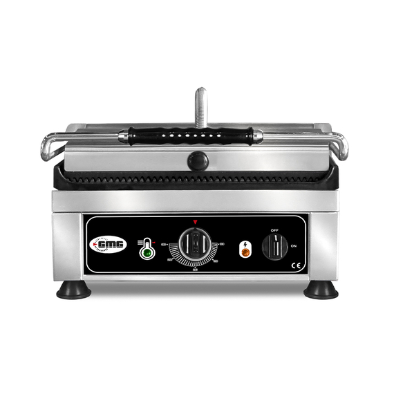 GMG Kontaktgrill KG2525E, gerillt, Grillfläche: Gerillt, Bild 2