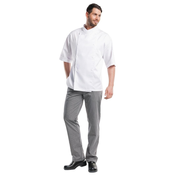 Chaud Devant Kochhose Grigio grau schwarz gestreift 28