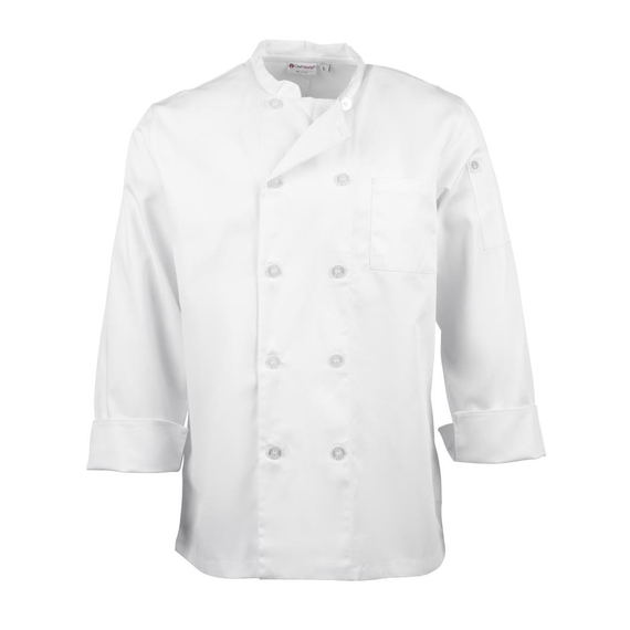 Chef Works Unisex Le Mans Chefs Jacke Weiß S, Bild 8