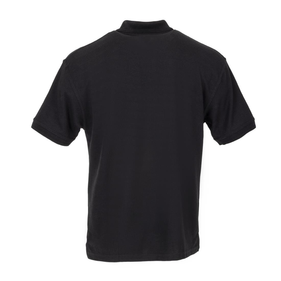 Unisex Poloshirt schwarz M, Bild 4