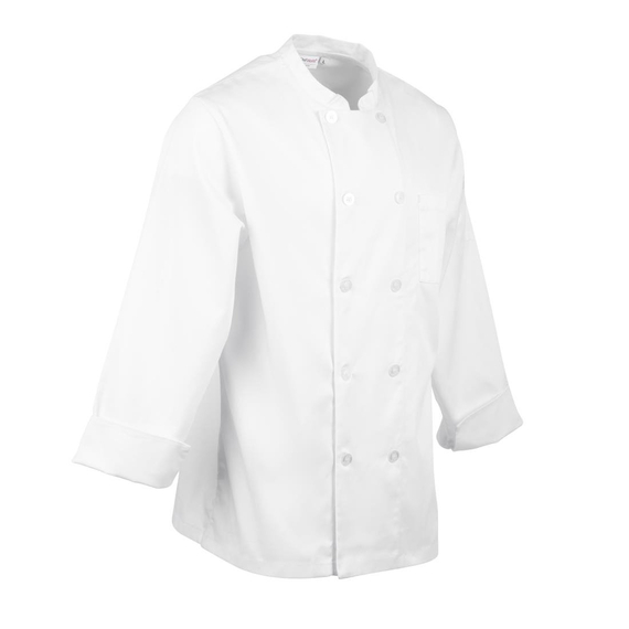 Chef Works Unisex Le Mans Chefs Jacke Weiß S, Bild 2