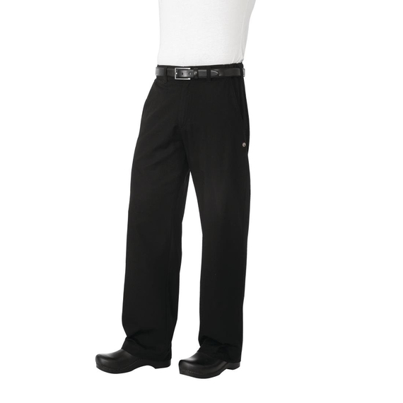 Chef Works Unisex Professional Series Chefs Trousers Schwarz Fischgrät L, Bild 10