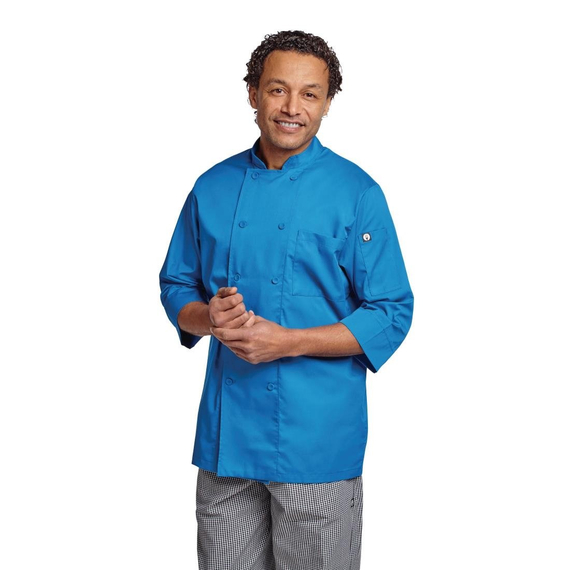 Chef Works Unisex Chefs Jacke Blau L, Bild 10