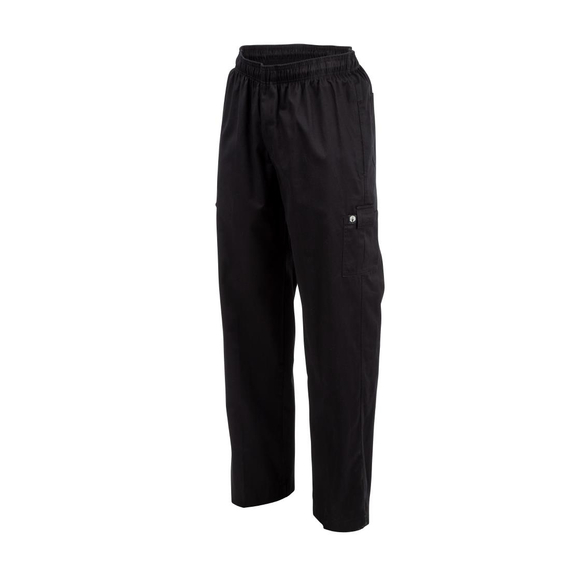 Chef Works Unisex Classic Fit Cargo Chefs Trousers Schwarz L, Bild 3