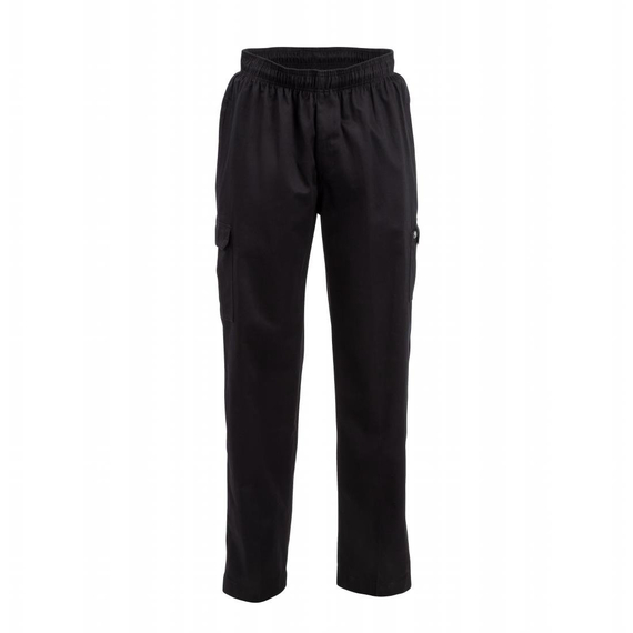 Chef Works Unisex Classic Fit Cargo Chefs Trousers Schwarz XL