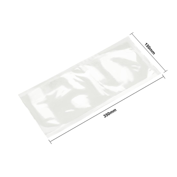 Vogue Kompostierbare Geprägte Vakuumierbeutel 150x350mm (50 Stück), Bild 4