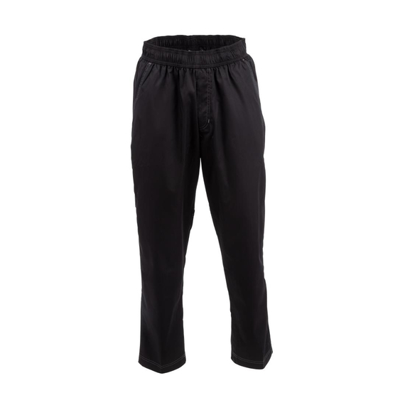 Chef Works Unisex Cool Vent Baggy Chefs Trousers Schwarz L, Bild 2