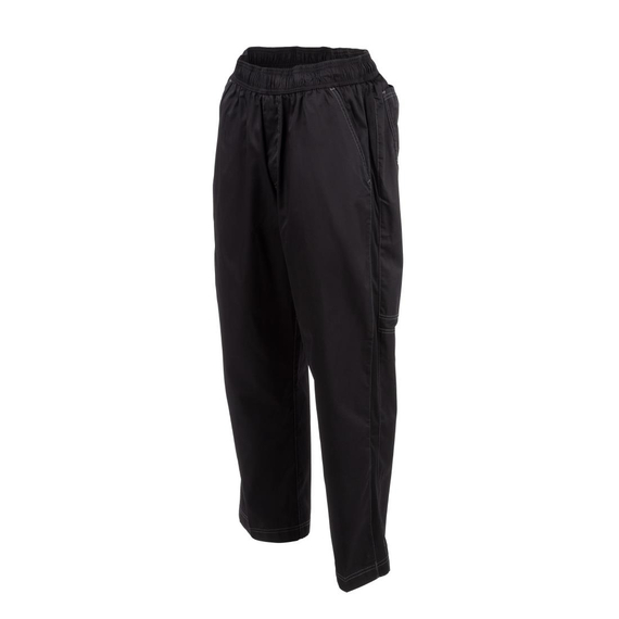 Chef Works Unisex Cool Vent Baggy Chefs Trousers Schwarz L, Bild 5