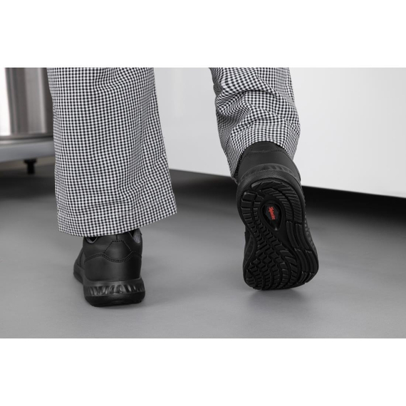 Slipbuster Recycelte Mikrofaser Turnschuhe Mattes Schwarz 42, Bild 9