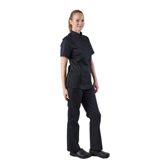 Chef Works Damen Springfield Zip Chefs Jacke Schwarz XL, Bild 10