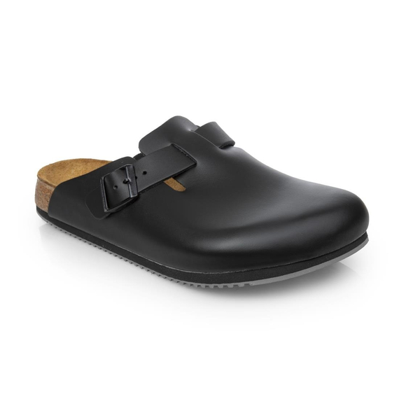 Birkenstock Boston Super Grip Clogs schwarz Größe 40