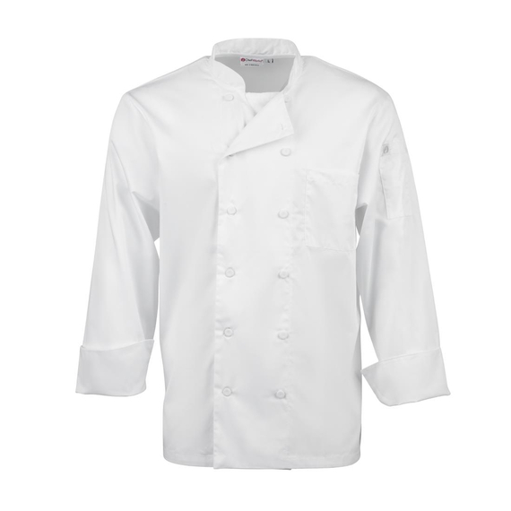 Chef Works Calgary Langarm Cool Vent Unisex Chefs Jacke Weiß L, Bild 9