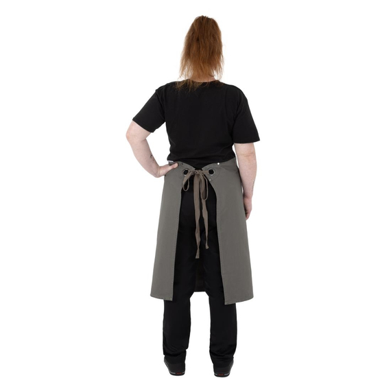 Southside Baumwolle Canvas Bistro Schürze Khaki, Bild 3