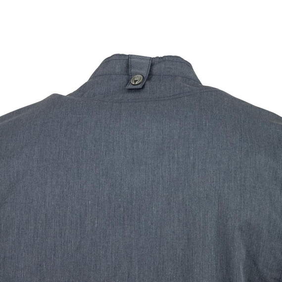 Chef Works Unisex Springfield Leichter Mantel mit kurzen Ärmeln und Reißverschluss Farbe Blau Größe S, Bild 2