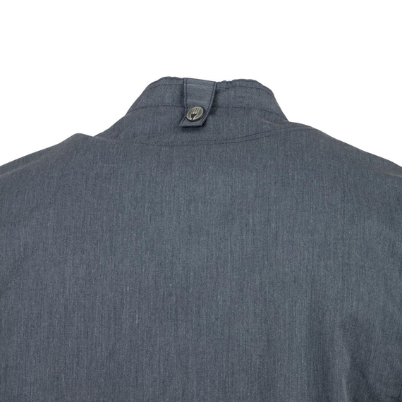 Chef Works Unisex Springfield Leichter Mantel mit kurzen Ärmeln und Reißverschluss Farbe Blau Größe M, Bild 2