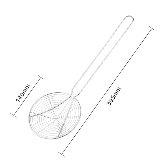 Vogue Fritteusenschaufel Edelstahl 14cm, Bild 5