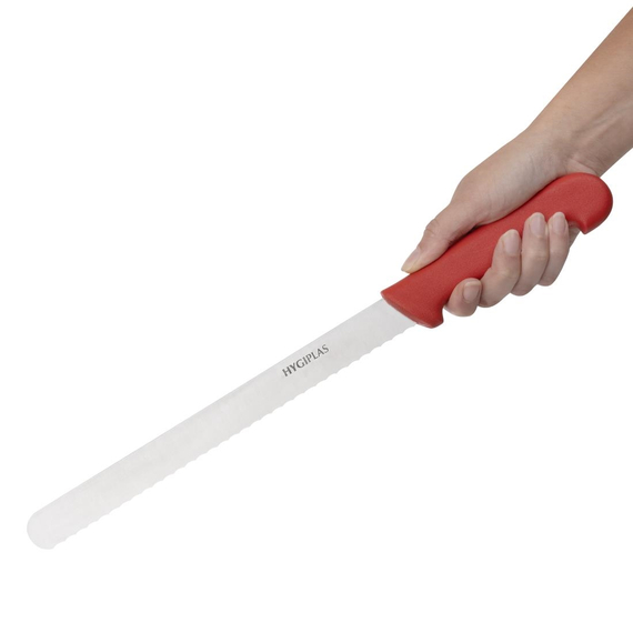 Hygiplas Fleischmesser 25,5cm rot, Bild 5