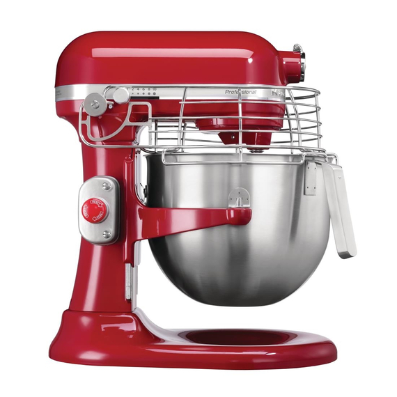 KitchenAid professionelle Küchenmaschine rot 6,9L 5KSM7990XEER, Bild 2