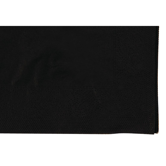 Cocktailservietten schwarz 25cm (2000 Stück)