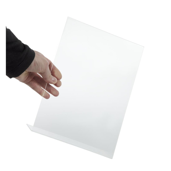 Schräger Acryl-Menühalter A4, Bild 5