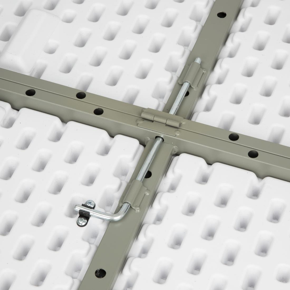 Bolero runder Klapptisch weiß 153cm, Bild 5