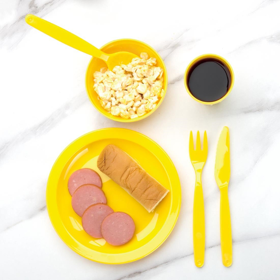 Olympia Kristallon Becher gelb 14,2cl (12 Stück), Bild 3