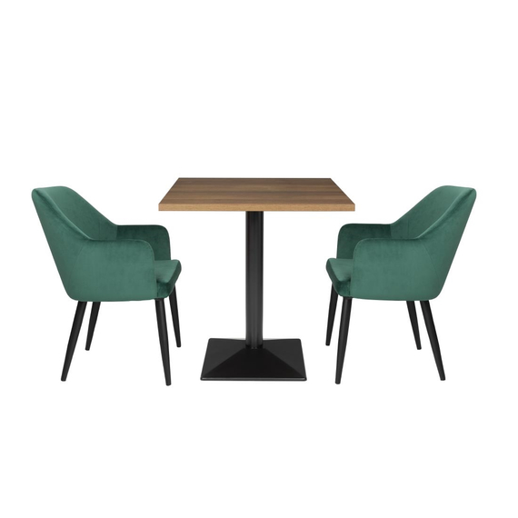 Bolero Kompletter quadratischer Tisch 700mm, Bild 5