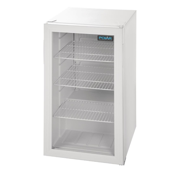 Polar C-Serie Kühlschrank mit Glastür zur Hälfte Weiß, Bild 8