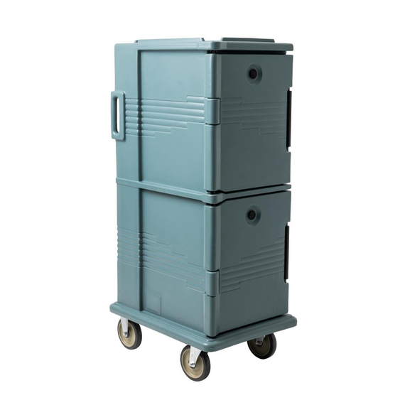 Cambro Doppelter isolierter Lebensmittelcontainer graublau, Bild 4