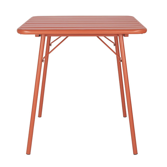 Bolero Terracotta Quadratischer Stahltisch - 700mm, Bild 5