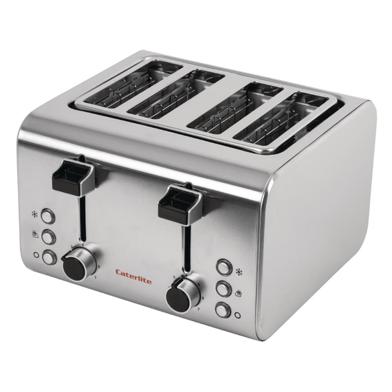 Caterlite 4-Schlitz Toaster Edelstahl, Bild 3