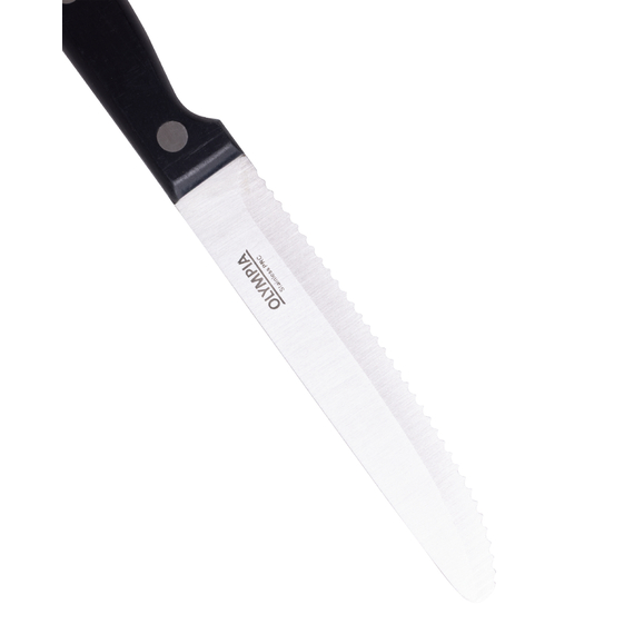 Olympia Gerundete Steakmesser Schwarz (12 Stück), Bild 6