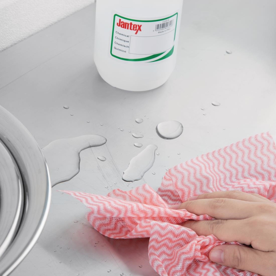 Jantex nicht gewobene Tücher rot - 100 Stück, Bild 5