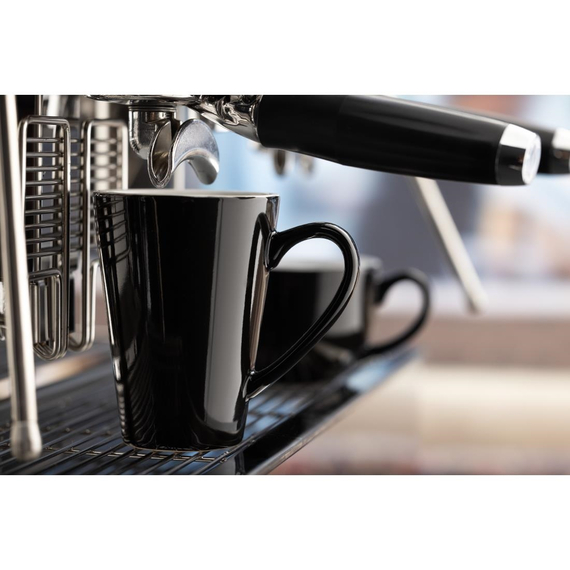 Olympia Cafe Latte Tasse Schwarz - 340ml (12 Stück), Bild 9
