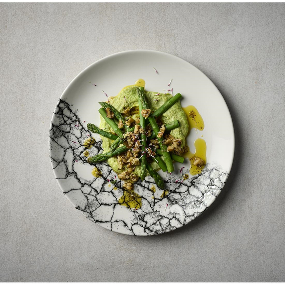 Churchill Kintsugi Accents Quartz Black Evolve Coupe-Teller, 286 mm, (12 Stück), Bild 2