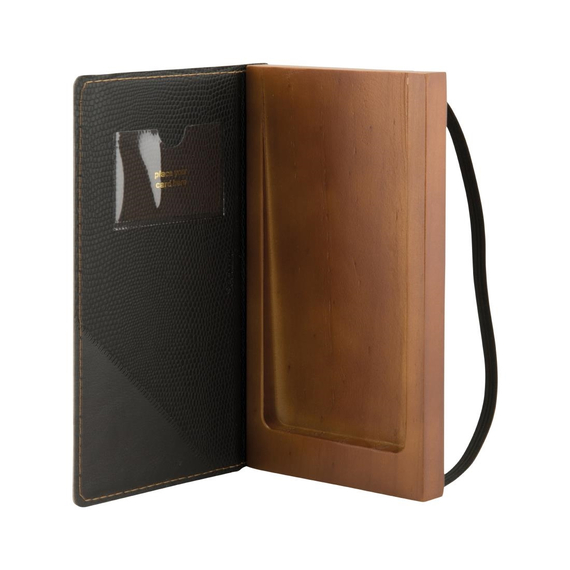 Securit Trendiger Geldscheinpräsenter aus Holz und Leder, Bild 6