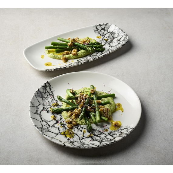 Churchill Kintsugi Accents Quartz Black Evolve Coupe-Teller, 165 mm, (12 Stück), Bild 6