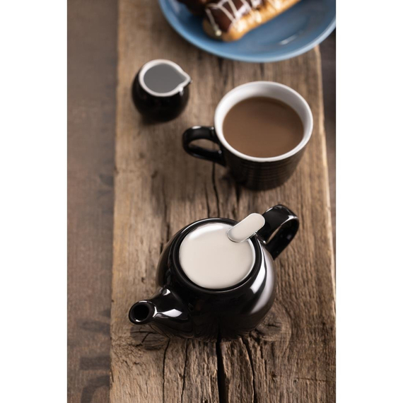 Olympia Cafe Aroma Becher Schwarz 230ml (6 Stück), Bild 2