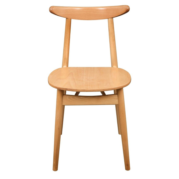 Fameg Cowhorn Beistellstuhl aus Buche (2 Stück), Bild 2